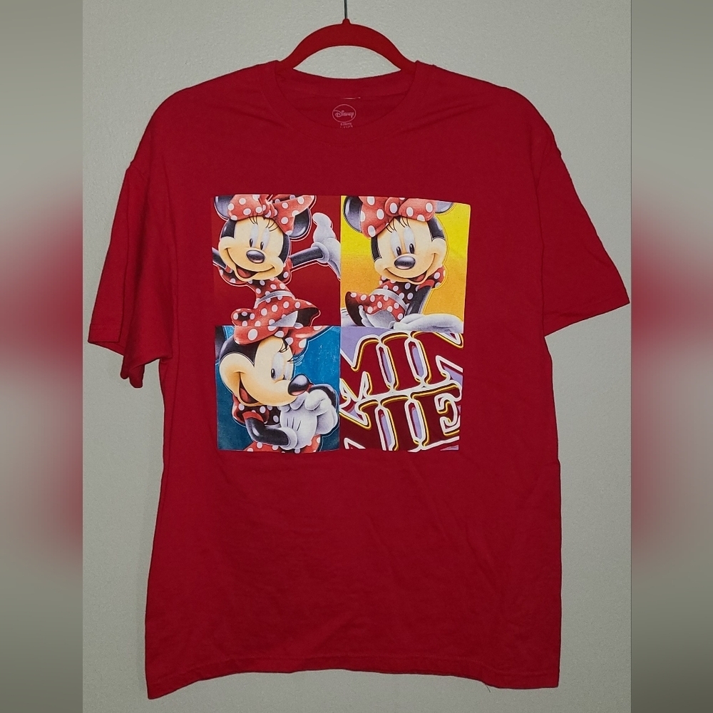 Minnie ❤️ Disney Red t-shirt womens Large - Picture 7 of 7